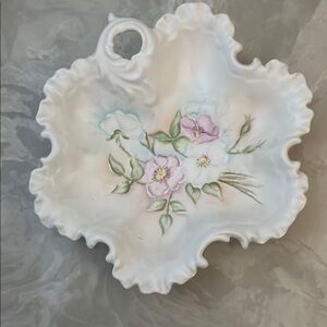 Floral Porcelain Decorative Plate